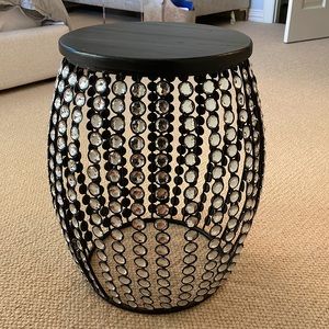 Small reflective table, mirrored side table or coffee table